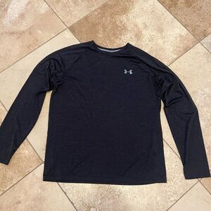 Under Armour Men's Dark Gray Long Sleeve Tee